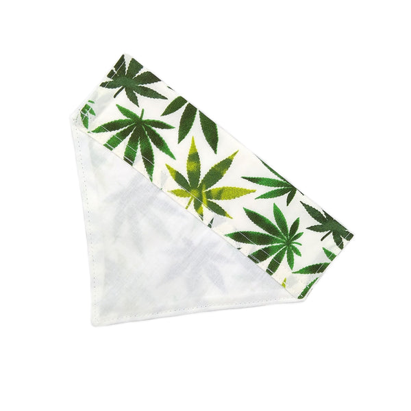 Cannabis Leaf Dog Bandana