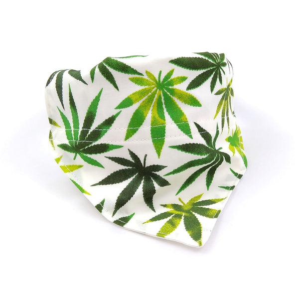 Cannabis Leaf Dog Bandana